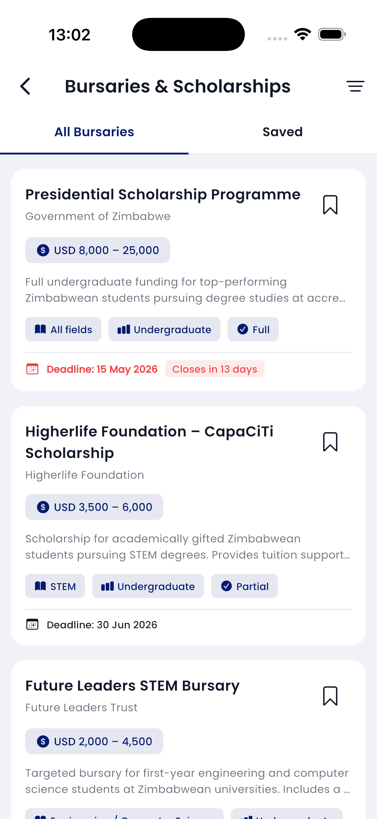 Amigo Bursaries & Scholarships